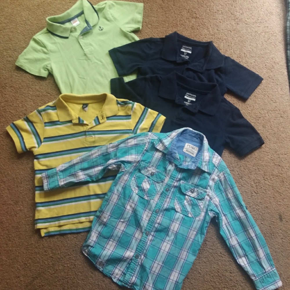 5 Boys dress shirt bundle SOLD